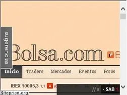Sites similar to bolsa.com