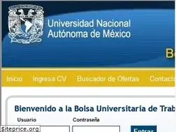 Sites similar to bolsa.trabajo.unam.mx