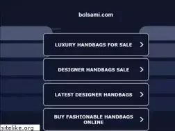 Sites similar to bolsami.com