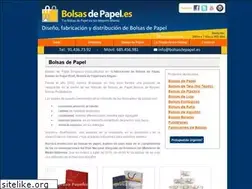 Sites similar to bolsasdepapel.es