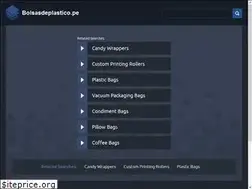 Sites similar to bolsasdeplastico.pe