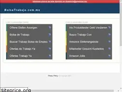 Sites similar to bolsatrabajo.com.mx