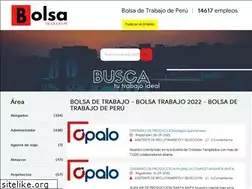 Sites similar to bolsatrabajo.pe