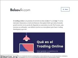 Sites similar to bolsawiki.com