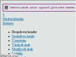 Sites similar to bolt.vatera.hu