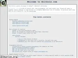Sites similar to bolthole.com