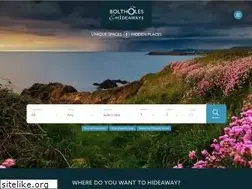 Sites similar to boltholesandhideaways.co.uk