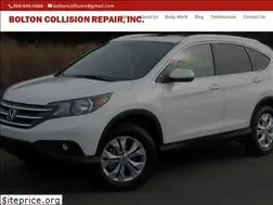 Sites similar to boltoncollision.com