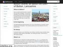 Sites similar to boltonscene.com