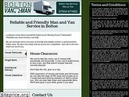 Sites similar to boltonvanman.com