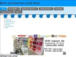 Sites similar to boltsandquartersquiltshop.com