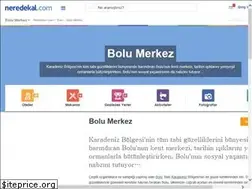 Sites similar to bolu-merkez.neredekal.com