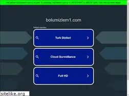 Sites similar to bolumizlem1.com