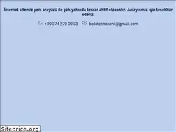 Sites similar to boluteknokent.com