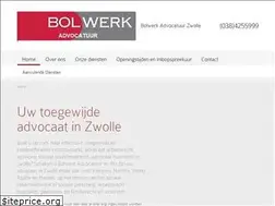 Sites similar to bolwerkadvocatuur-zwolle.nl