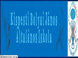 Sites similar to bolyai.kispest.hu