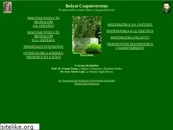 Sites similar to bolyaiverseny.hu