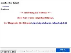 Sites similar to bombardier-talent.de.tl