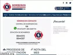 Sites similar to bomberoschia.org