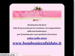 Sites similar to bombonierafaidate.it