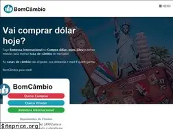 Sites similar to bomcambio.com.br