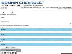 Sites similar to bomninchevroletwestkendall.com