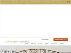 Sites similar to bonafidefinance.com