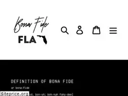 Sites similar to bonafidefla.com