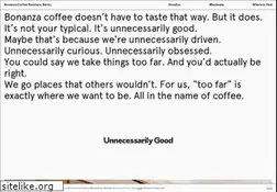 Sites similar to bonanzacoffee.de