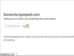 Sites similar to bonavita.typepad.com