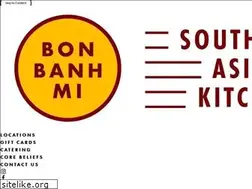 Sites similar to bonbanhmi.com