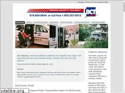 Sites similar to bondcountytransit.org