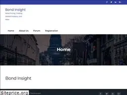 Sites similar to bondinsight.com