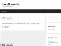Sites similar to bondiwealth.com