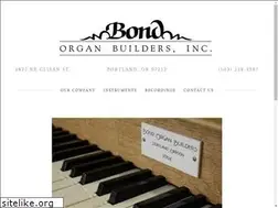 Sites similar to bondorgans.com