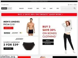 Sites similar to bondsoutlet.com.au