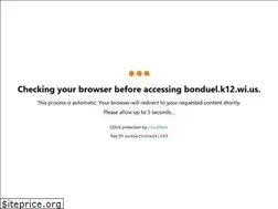 Sites similar to bonduel.k12.wi.us