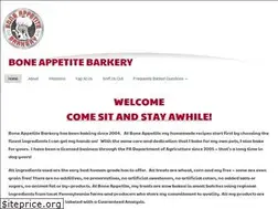 Sites similar to boneappetitebarkery.com