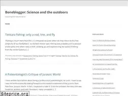 Sites similar to boneblogger.com