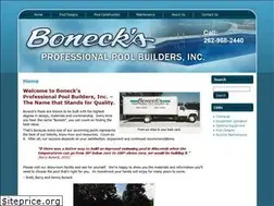 Sites similar to boneckspools.com