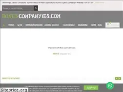 Sites similar to bonescompanyies.com