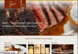 Sites similar to bonesrestaurant.com