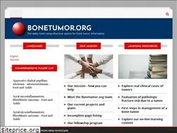 Sites similar to bonetumor.org