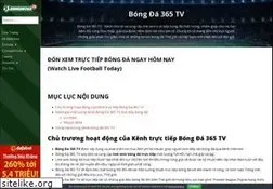 Sites similar to bongda365.tv