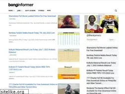 Sites similar to bonginformer.com