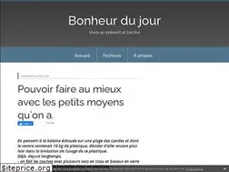 Sites similar to bonheurdujour.blogspirit.com