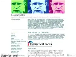 Sites similar to bonhoefferblog.wordpress.com