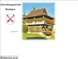 Sites similar to boningen.ch