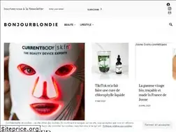 Sites similar to bonjourblondie.com