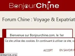 Sites similar to bonjourchine.com